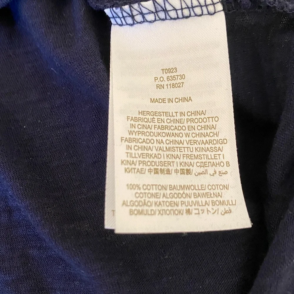 Casual Navy Polo Shirt - Picture 5 of 5